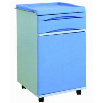 ABS Hospital Bedside Cabinet, Hospital Bed Table with Drawer (K-5)